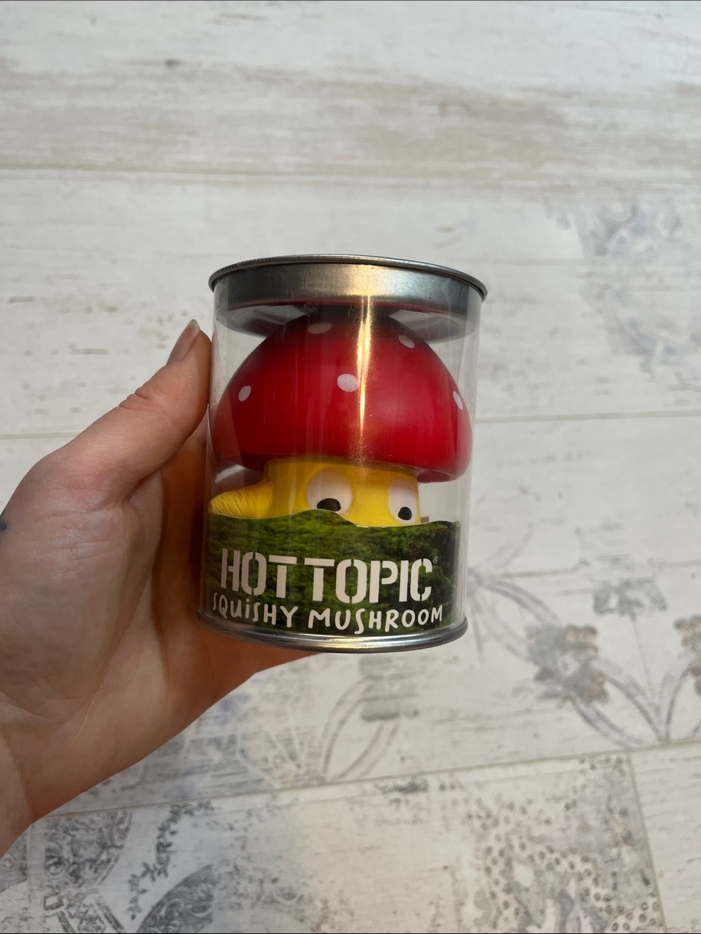 Hot Topic Squishy Mushroom Stress Toy